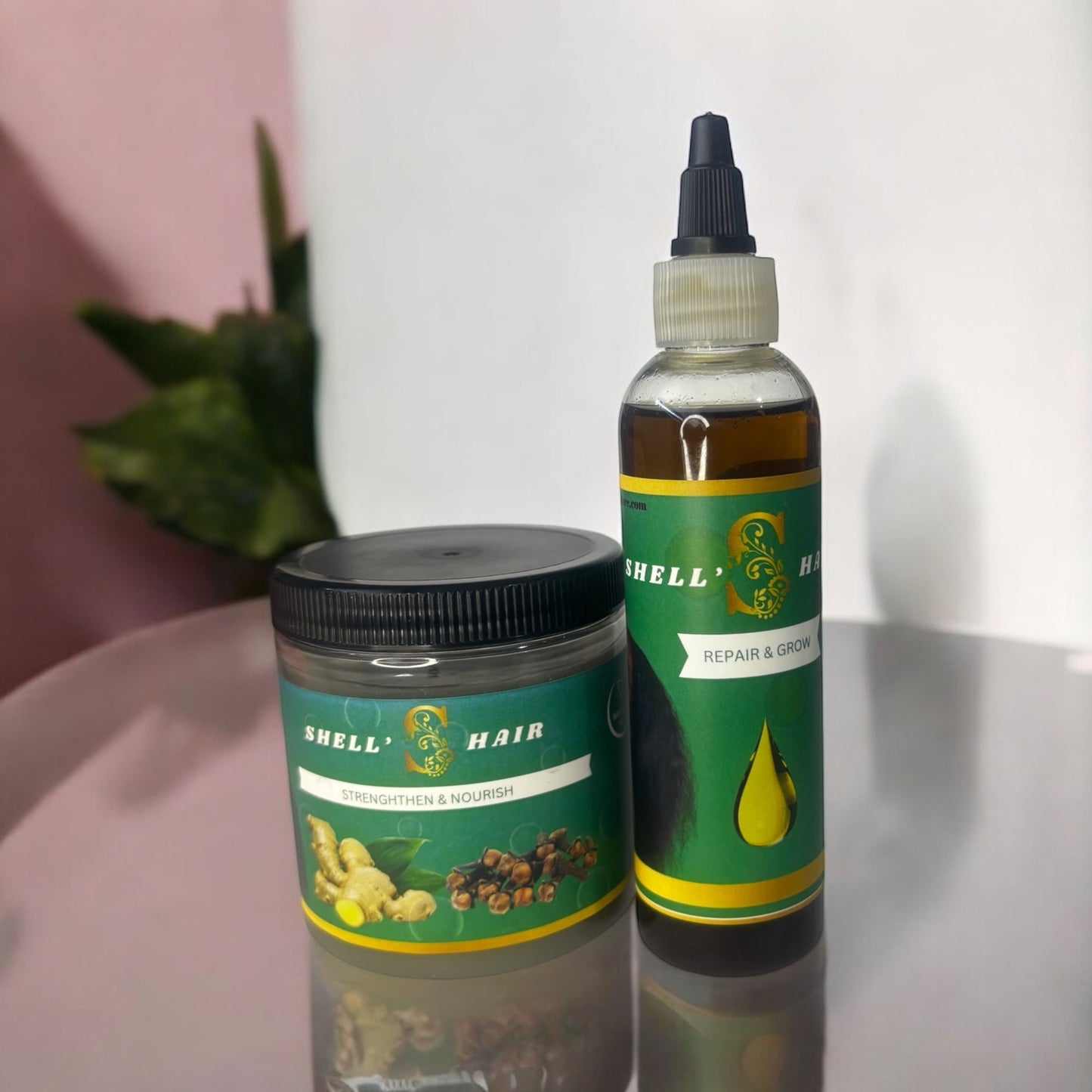 Oil & pomade_ Lwil ak Pomad