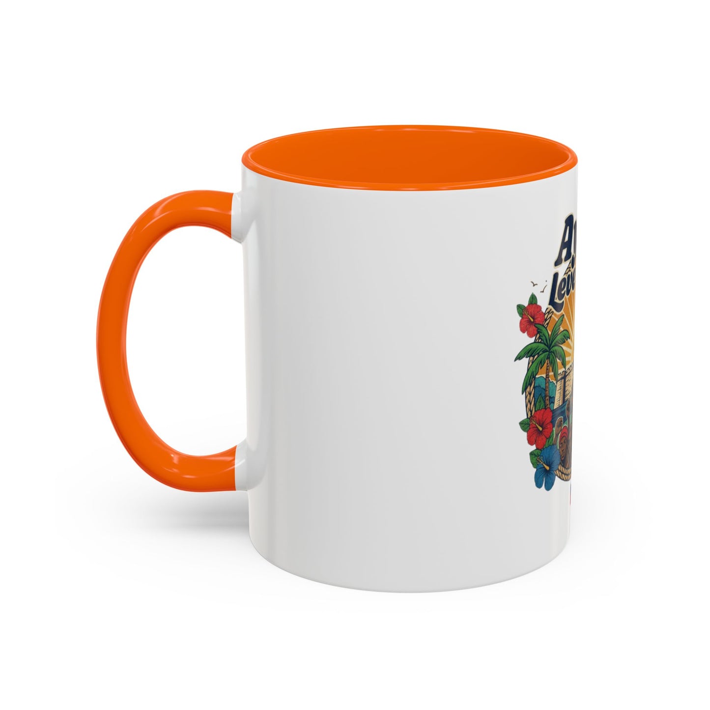 Ayiti Leve Kanpe Coffee Mug – Haitian Pride Accent Mug (11/15oz)