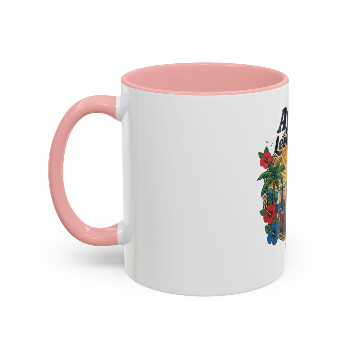 Ayiti Leve Kanpe Coffee Mug – Haitian Pride Accent Mug (11/15oz)