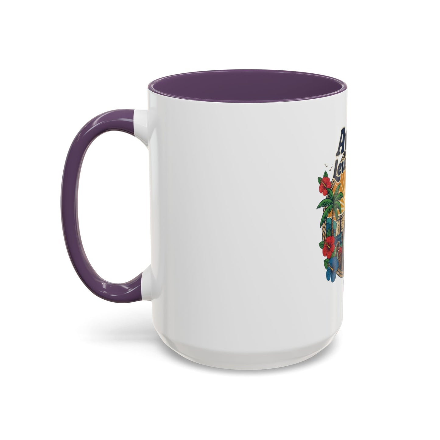 Ayiti Leve Kanpe Coffee Mug – Haitian Pride Accent Mug (11/15oz)