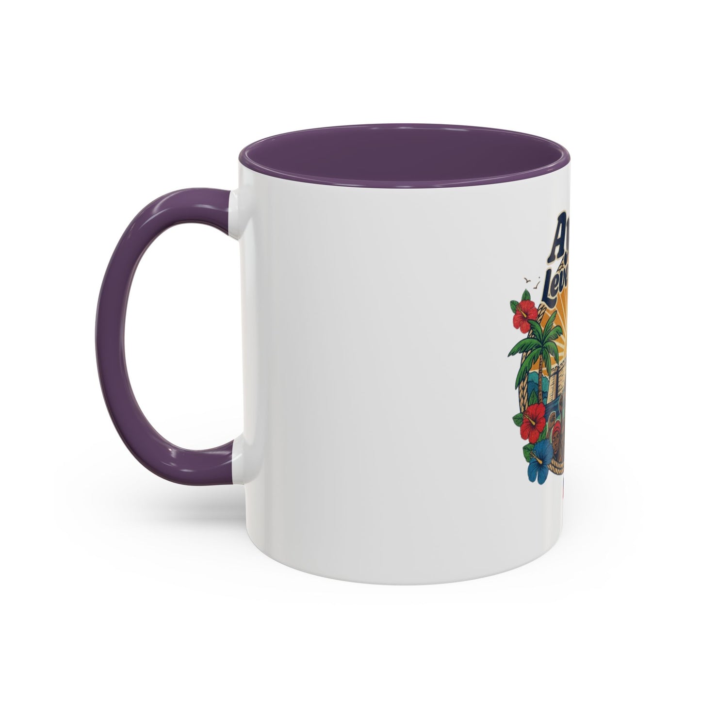 Ayiti Leve Kanpe Coffee Mug – Haitian Pride Accent Mug (11/15oz)