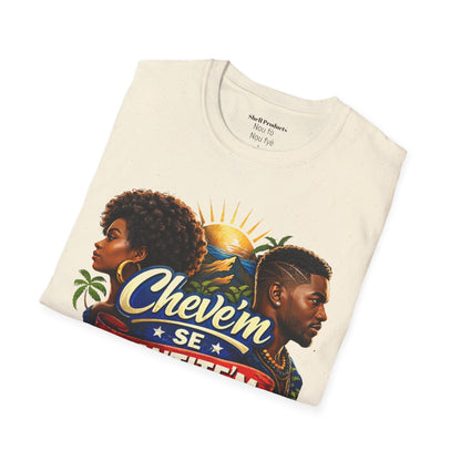 T-Shirt — "Chevem Se Identite'm" Afro-Caribbean Pride Graphic Tee
