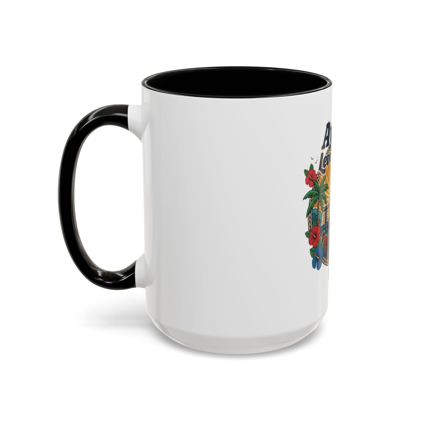 Ayiti Leve Kanpe Coffee Mug – Haitian Pride Accent Mug (11/15oz)