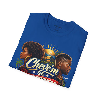 T-Shirt — "Chevem Se Identite'm" Afro-Caribbean Pride Graphic Tee