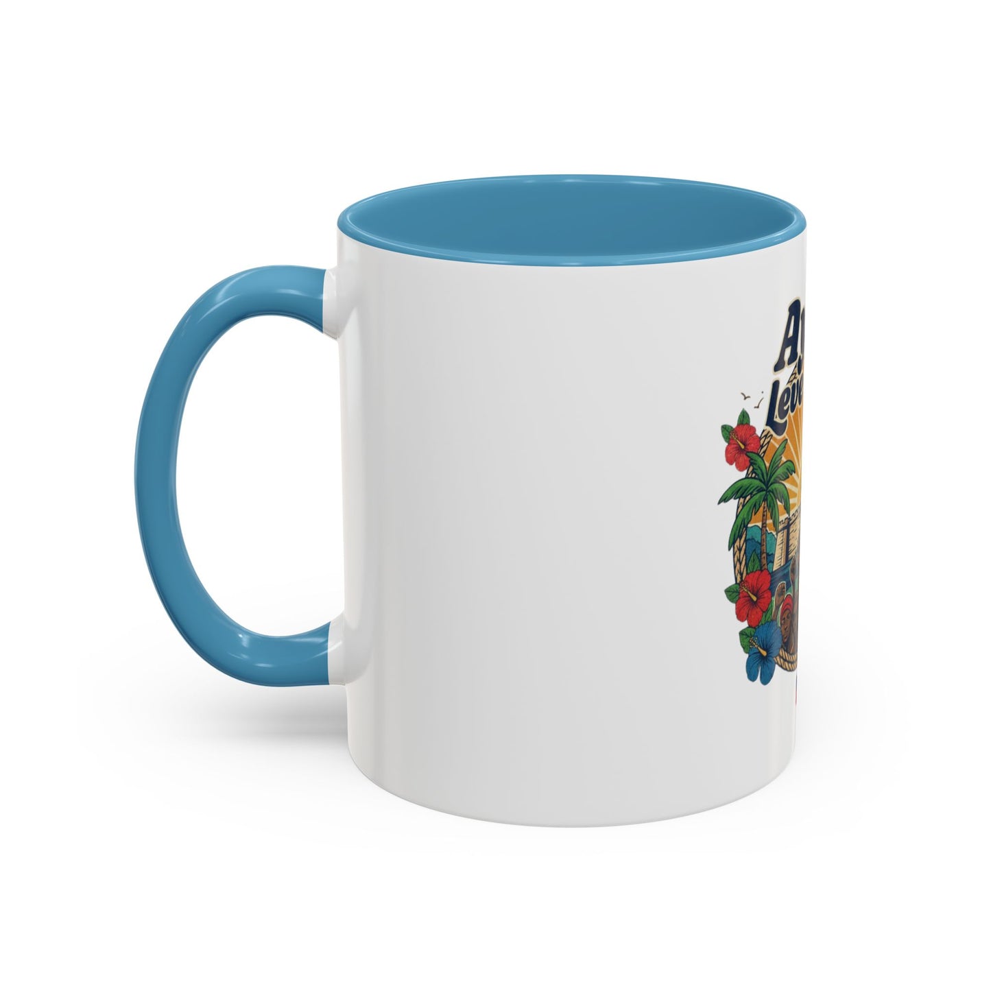 Ayiti Leve Kanpe Coffee Mug – Haitian Pride Accent Mug (11/15oz)