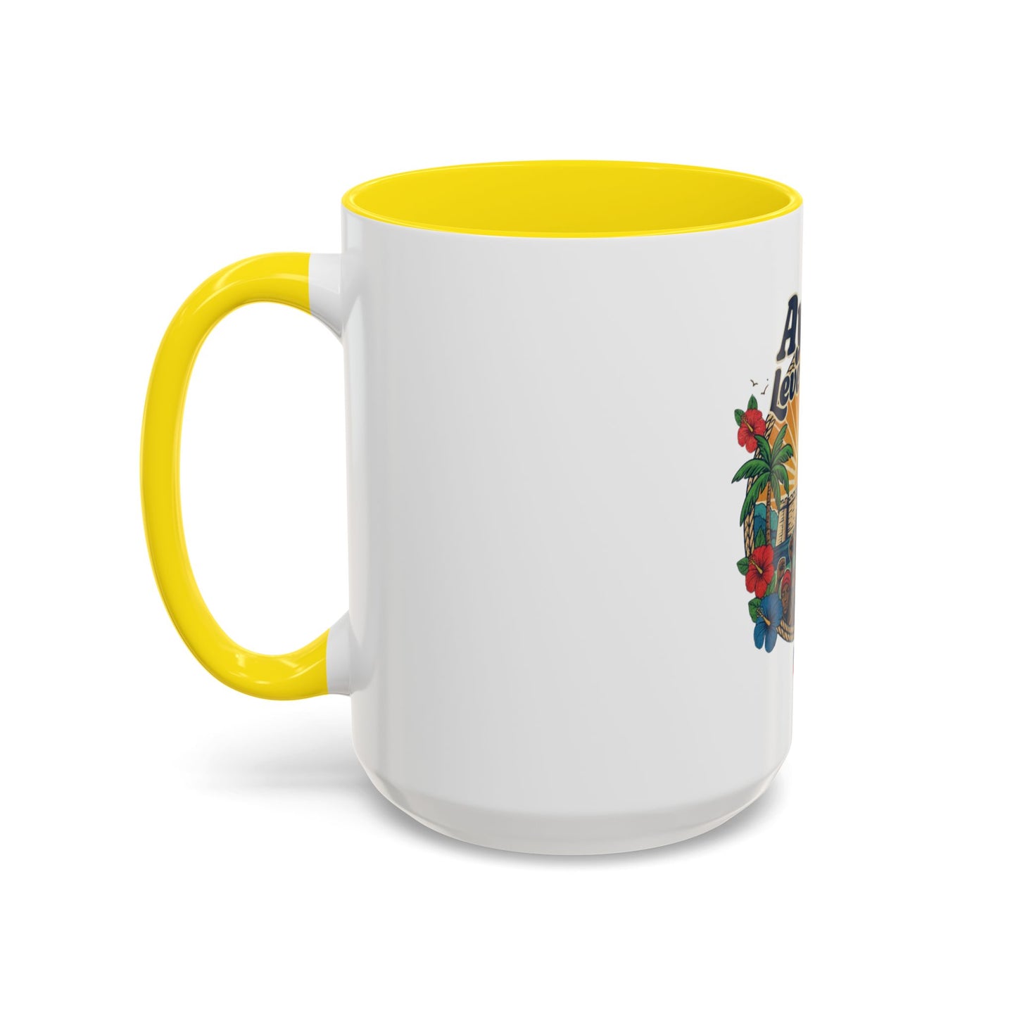 Ayiti Leve Kanpe Coffee Mug – Haitian Pride Accent Mug (11/15oz)