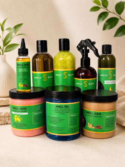 8 Shell Hair Products_ Full Package Kit