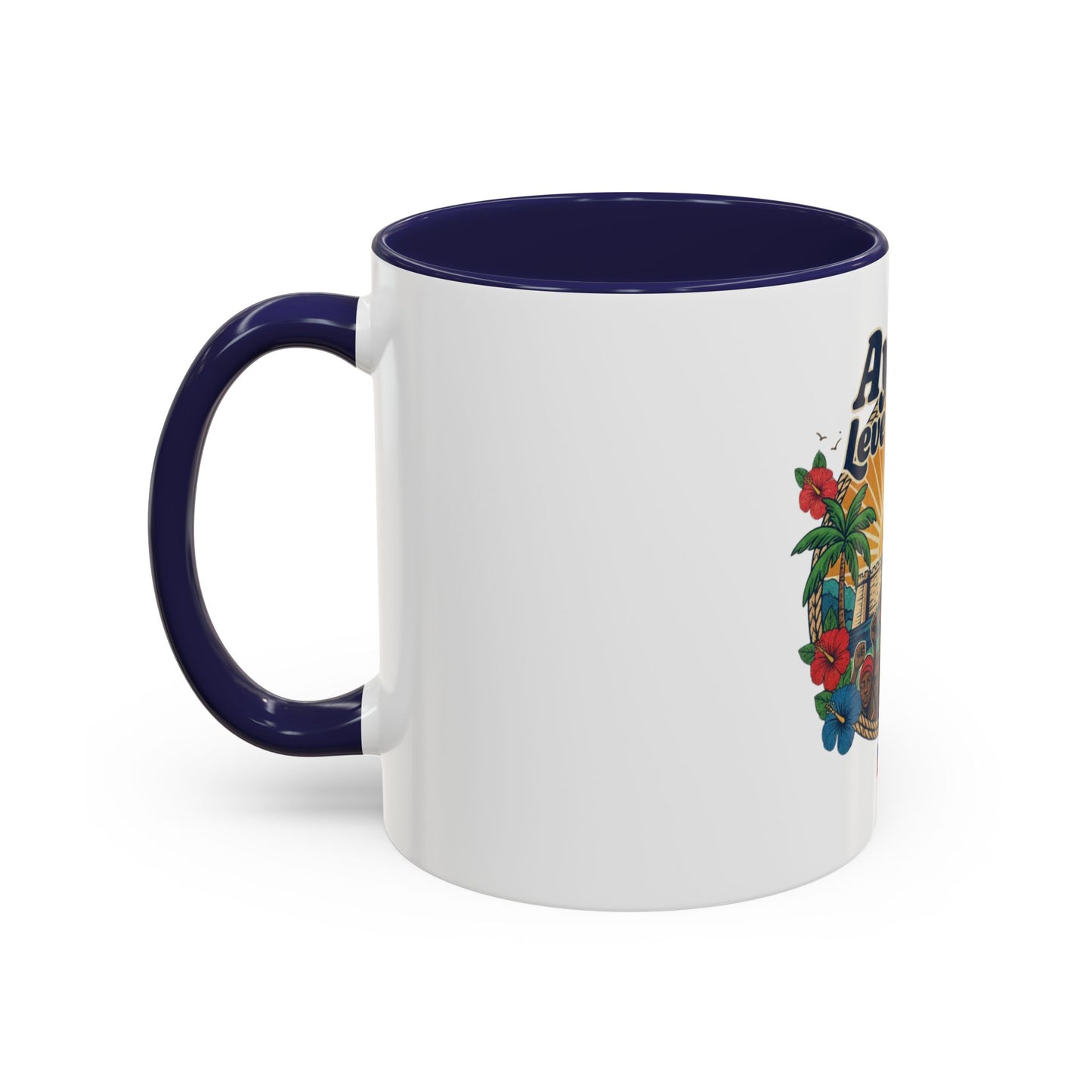 Ayiti Leve Kanpe Coffee Mug – Haitian Pride Accent Mug (11/15oz)