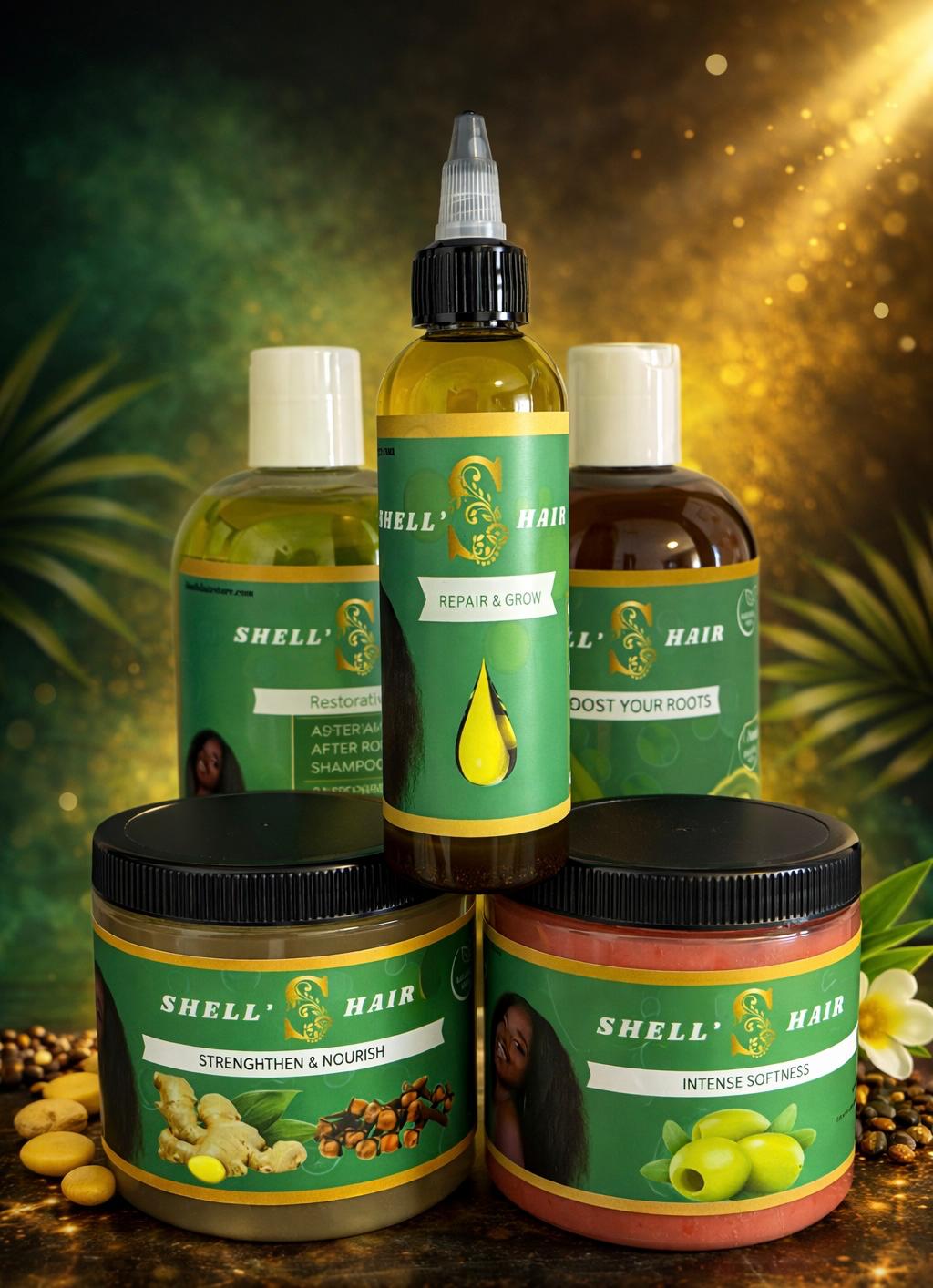 5 hair Products_Special Kit_ Grandi Cheve w